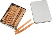 HOODANCOS Natural Pine Strip Set Fast Emergency Survival Wood Firelighter Outdoor Fire Pit Starter for Camping