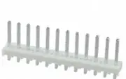 MLSS100-12-T Connector Header 12Pos 2.54mm Thru-Hole