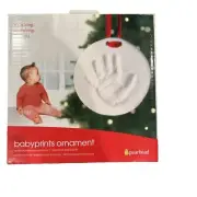 Babyprints Baby's First Handprint or Footprint Ornament Kit No-Bake New