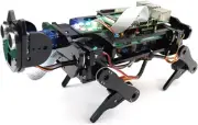 Freenove Robot Dog Kit for Raspberry Pi 5 4 B 3 B+ Zero, App Control, Camera