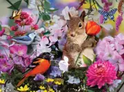 SunsOut Nest of Flowers 1000 Piece Puzzle by Karen Burke