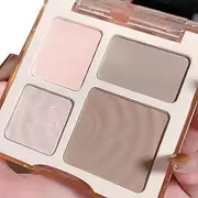4 Colors Highlighter Bronzers Palette Shading Multifunctional Face Cosmetics Contouring Powder Bronzer T4G9 Mat Brighten