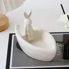 Cute Animal Candlestick Holder Desktop Candlestick Ornament Model House