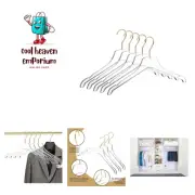 Luxury Acrylic Lucite Clear Hangers by -Acrylic Hangers with Swivel Gold Hook...
