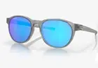 NEW Oakley REEDMACE Matte Grey Ink PRIZM Sapphire Lens Sunglass 9126-03 w/BOX