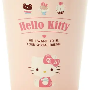 【震撼精品百貨】凱蒂貓_Hello Kitty~日本SANRIO三麗鷗KITTY無把不鏽鋼杯400ml (炎夏企劃)*12512