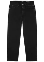 Replay M9Z1 Straight-leg Jeans - Black - 32 (W32 / M) 32 (W32 / M)