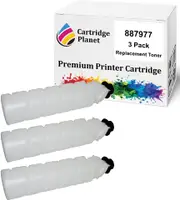 3 Pack Compatible Toner Cartridge for Ricoh 887977 TYPE-2210D (8,000 Pages) for Ricoh Aficio 220 270 AP 2700 AP 3200