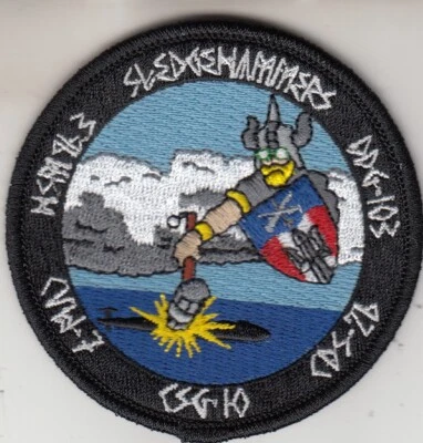 HSM-46 SLEDGEHAMMERS SHOULDER PATCH