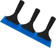 SOESFOUFU 3pcs Car Film Wrapping Tool Set Auto Film Squeegee Wrapping Scraper Soft Car Window Tint Squeegee