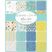 Moda Charm Pack - DELIVERED WITH LOVE - 100% Patchwork Cotton Fabric