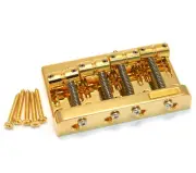 Gotoh 201 4-string Gold Bass Bridge for Fender P/Jazz® 5-hole Top Load 201B-4G