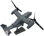 Replica Pre-Build Aircraf Scale Aircraft Models 1:72 For Navy Fishhawk V-22 Helicopter Simulation Metal Alloy Fighter Airplane Model Gift Displays Collections Or Desktop Decorations Collection Gift Di