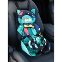 在飛比找ETMall東森購物網優惠-兒童安全座椅簡易0-4-12歲汽車載寶寶嬰兒通用便攜式安全綁