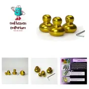 Gold Weighted Boot for Tuning Forks – Enhance Osteophonic Vibration Transfer