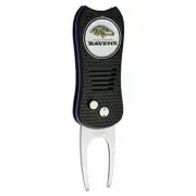 Baltimore Ravens Switchblade Divot Tool with ball marker magnet attach