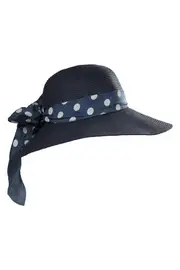 Celine Woven Spot Hat--MSD-HT6CELIAS
