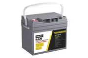 Giantz AGM Battery 12V 40Ah Deep Cycle Box Portable Solar Caravan Camping