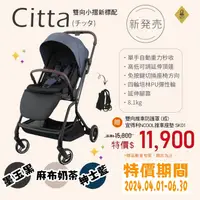 在飛比找蝦皮購物優惠-★商品特價【寶貝屋】康貝Combi Citta 手推車★