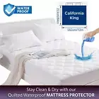 100% Waterproof Mattress Protector mattress pad Quilted Mattress California King