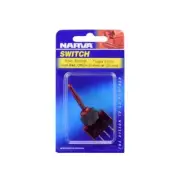 Narva 60053BL Illuminated Off/On Toggle Switch (Red)