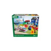 44pc BRIO Rescue Team Train Set Kids/Child Interactive Imaginative Play Toy 4y+