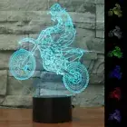 100~240V 3D Illusion LED Night Light 7-Color Changing USB Touch Sensor Lamp Deco