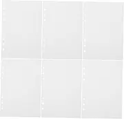 Tofficu Detachable Notebook Paper 80 Sheets A5 Replacement Core Meeting Notebook Inserts