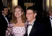 Mimi Rogers & Tom Cruise at 61st Academy Awards - Arrivals a - 1989 Old Photo 4