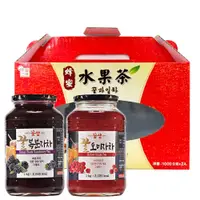 在飛比找誠品線上優惠-花泉-蜂蜜果茶禮盒1kg x 2入 (覆盆子/石榴茶)