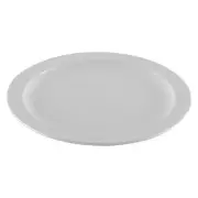G.E.T. DP-510-W Supermel White Melamine 10.25" dia. Dinner Plate - 2 Doz