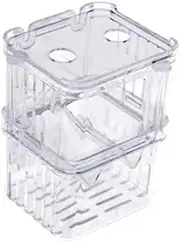 Aquarium Fish Breeder Box Fish Tank Hatchery Incubator,Fish Breeding Box Fish Isolation Box Fish Isolation Hatchery,Breeding Box for Fish Tank,Aquarium Hatchery Incubator Breeder Box,Large (Small)
