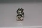 NIB PANDORA Champagne CZ Lights spacer charm RETIRED 790226 BAGTAG box inc