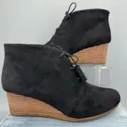 NEW Dr. Scholl’s Dakota Women’s Wedge Ankle Boots Black Size 11M
