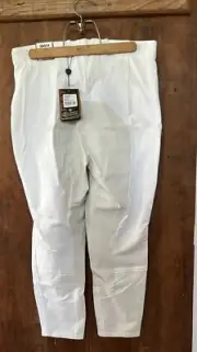 White Full Seat Womans Breeches Sz 34 regular