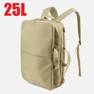 【美國 The North Face】SHUTTLE 3WAY 輕量抗撕裂多功能後背包25L/2XXP 卡其 V