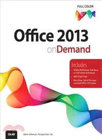 在飛比找三民網路書店優惠-Office 2013 on Demand