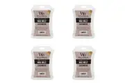 4x WoodWick Cashmere 9.7oz Scented Wax Melt Home Room Exquisite Fragrance Cube