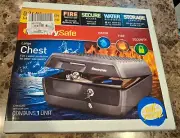 SentrySafe CHW30200 Fire-Resistant and Water-Resistant Box Safe with Tubular Key