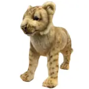Standing Lion Hansa Realistic Animal Soft Plush Toy 70cm L **FREE DELIVERY**