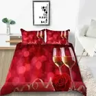 Wonderful Yellow Clear Wine DOONA Duvet Cover Double Single Bedding Set Queen