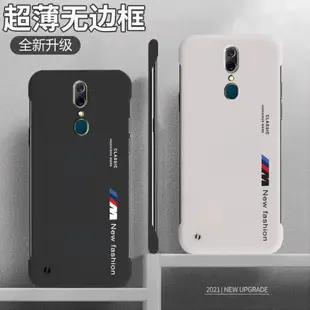 適用于oppoa9x手機殼a11x保護套超薄磨砂硬殼無邊框M標英文A9新品半包防摔男女手機套A11網紅保護殼