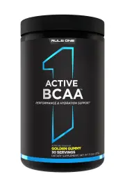 Rule1 Active BCAA | 30 serves / Golden Gummy