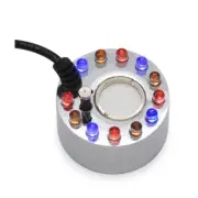 Mist Maker with LED Light, Funny Fish Tank Accessories Decoration Fogger6338