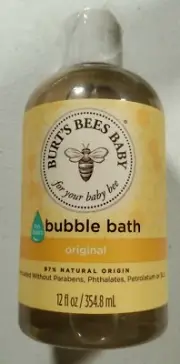 Burt’s Bees Baby Bee Bubble Bath original 12 oz. Safe effective natural