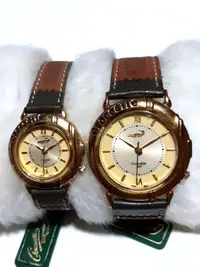 在飛比找露天拍賣優惠-二手Crocodile鱷魚 石英對錶早期手錶 非機械錶