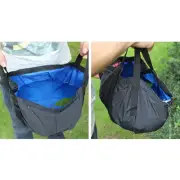 2 Pcs Mop Bucket Camping Bucket Foldable Fishing Bucket Compact Bucket