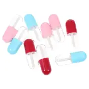 9 Pcs Lip Gloss Tube Empty Glaze Refillable Tubes Roller Container