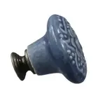 Pull Handles Ceramic Knob Flower Surface Cabinet Knob Drawer Knobs Hardware