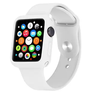 for Apple Watch 4/5代 防摔邊框矽膠保護殼套